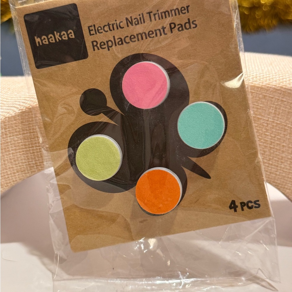 Haakaa Kids Electric Nail Trimmer Replacement Pads - Multicolor